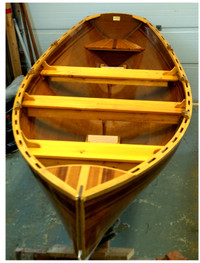 Cedar Strip Rowboat