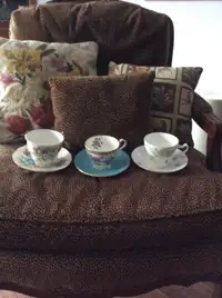 3 cup and saucers, all for $5
