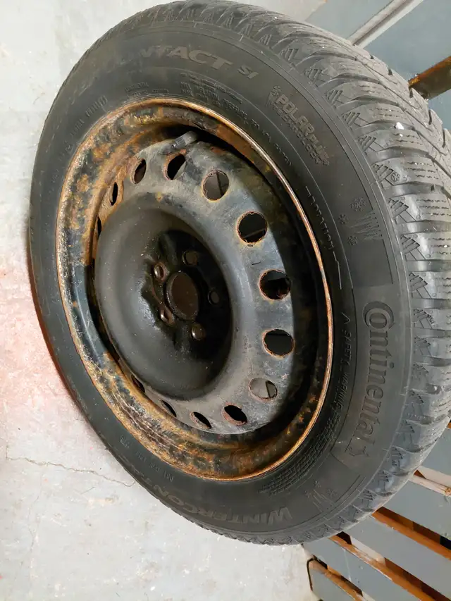 Winter tires.  Continental 205/55 R16 in Tires & Rims in City of Toronto - Image 3