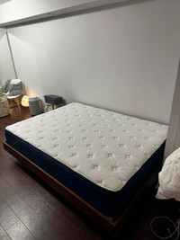 ️ Silk and Snow S&S Hybrid Queen Mattress for Sale - Like New!