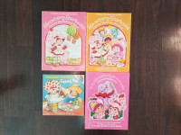 4 vintage strawberry shortcake books