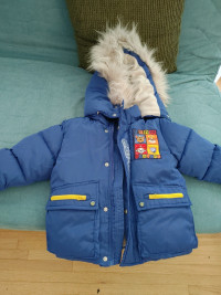 Boy(size 3) parka, snow pants,rain coats are only $60!