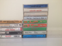 ASSORTED CASSETTE TAPES $1 EACH