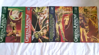 Price is $18 FIRM for the full set of 1-4 DC comics Green Arrow: The Wonder Year (February - May 199...