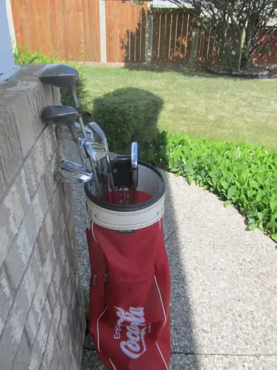 Right Handed golf clubs and Bag, View more
