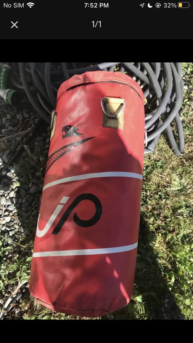 Heavy punching bag in Exercise Equipment in Delta/Surrey/Langley - Image 2
