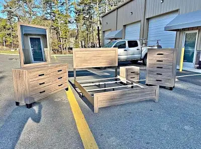 Wooden Bedroom Set with delivery, View more
