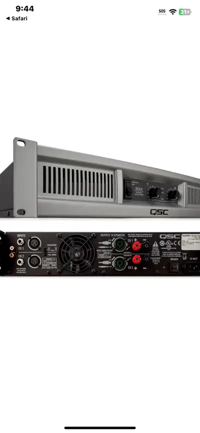 QSC Power Amp, View more