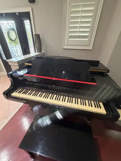 Kurzweil Mark 152 digital baby grand piano & billiard table, View more