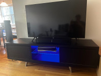 Leon TV stand with Built in LED and Storage