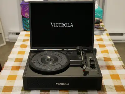 Victrola Record Player, View more