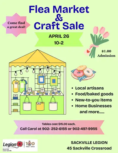 Flea Market and Craft Sale, View more