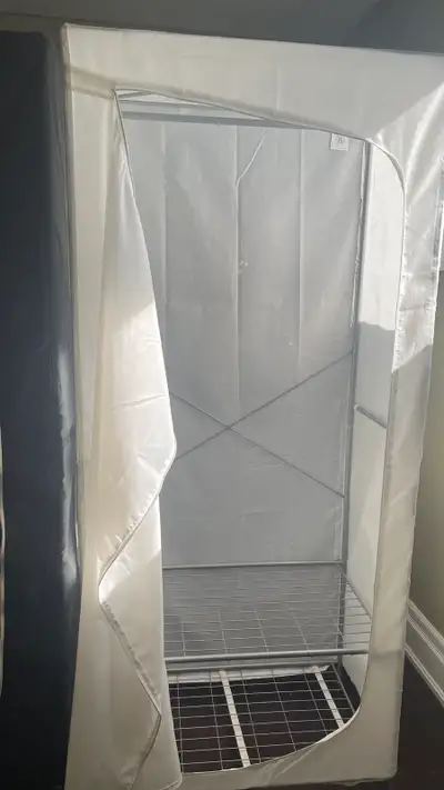IKEA Fabric Storage Tent / Wardrobe Closet - Black or White, View more