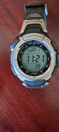 Casio Pathfinder Tough Solar PAW 1300 mens watch