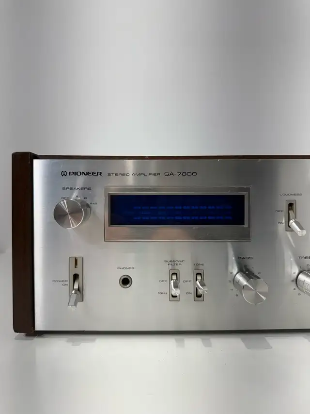 Pioneer SA 7800 Stereo Integrated Amplifier serviced Oct 17 2025 in Stereo Systems & Home Theatre in Mississauga / Peel Region - Image 3