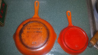 Lecreuset/Lodge cast iron pans