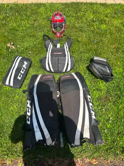 Road hockey goalie equipment, View more