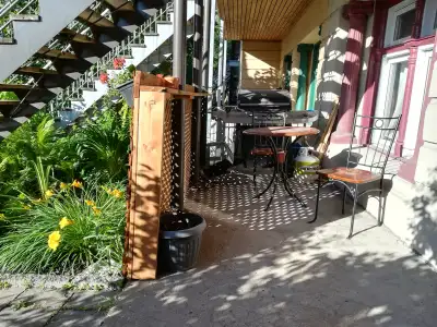 3 1/2 Meublé, chauffé, éclairé quartier Montcalm