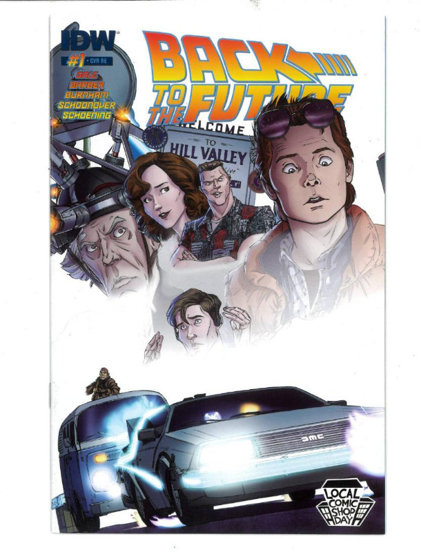 Back to the Future items: comics, trading cards, soundtrack in Comics & Graphic Novels in Calgary - Image 2