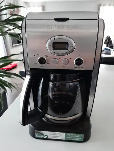 Cuisinart Central Brew 14 cup coffee maker. As new., View more