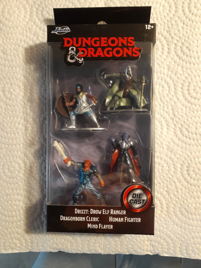 DUNGEONS AND DRAGONS DIE CAST FIGURINES, View more