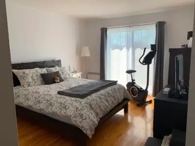 Vrai Vieux-Longueuil. MAGNIFIQUE 3 ½ ENTIÈREMENT RÉNOVÉ -libre 1er juillet- 2e étage d'un 4plex tran...
