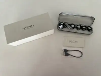 Tap Strap 2 Wearable Keyboard and Mouse- New, View more