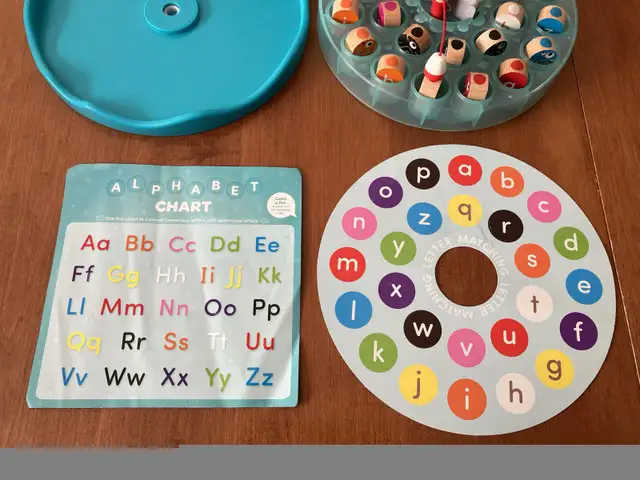 Battat Educational Alphabet Magnetic Fishing Game, Complete in Toys & Games in City of Montréal - Image 3