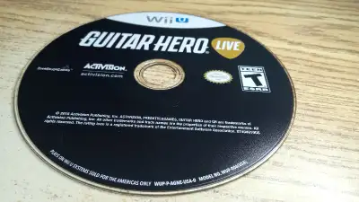 Jeu video Guitar Hero Live Nintendo Wii U Video Game Disc Only, Voir plus