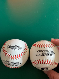 Rawlings baseballs. 