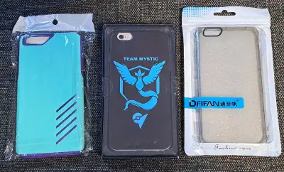 Selling 3 different IPhone 6s plus cellphone case please see photos. Asking $5 each. Porch pick up.