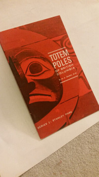 Vintage booklet Indian / Totem Poles of British Columbia book