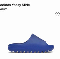 Adidas Yeezy Slides “Azure” size 9