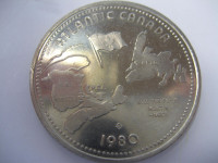 1980 Air Canada Silver Broom Trade Dollar