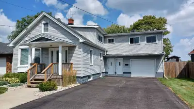 One bedroom upper apartment in a quiet neighborhood with a balcony overlooking a park. Tennant pays...