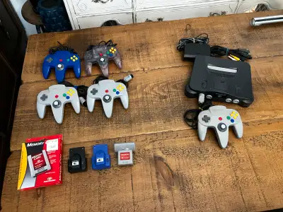 N64 console bundle + accessories for sale (See prices), View more