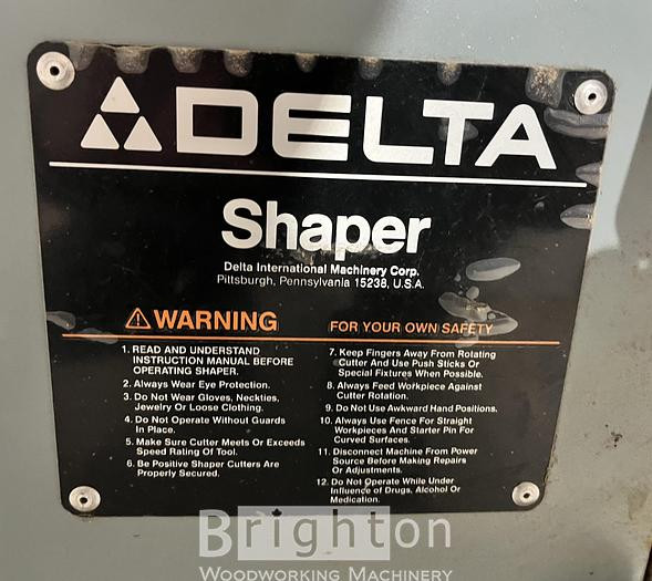 Delta 43-373 Used Shaper #CBM2453 in Other in Markham / York Region - Image 4