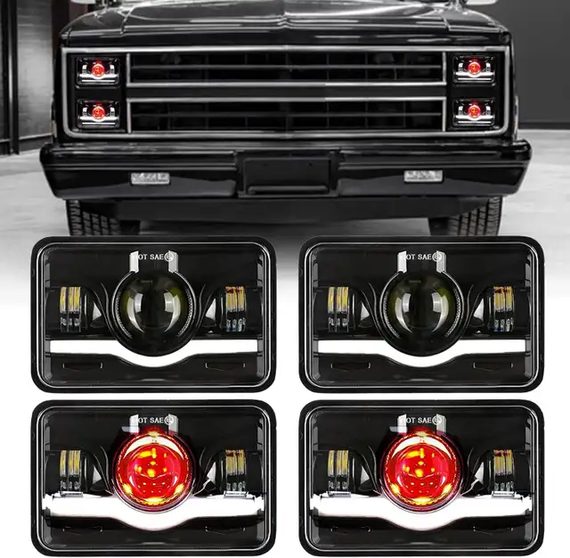 4x6 Headlights for Peterbilt Kenworth Oldsmobile Semi Trucks in Heavy Trucks in Markham / York Region - Image 2