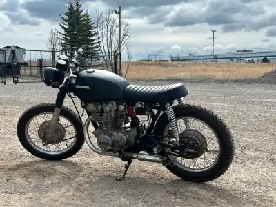 1969 CB450 CAFE RACER. new tires, new chain, new fork seals, new steering head bearings, new bars, n...