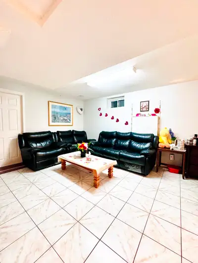 Two bedroom basement available August 2025.  Chingiousy&William
