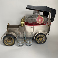 Vintage 1918 Model T Ford Whiskey Decanter Music Box