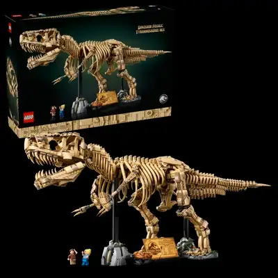 Share your love for dinosaurs with an impressive build worthy of displaying proudly in this Dinosaur...