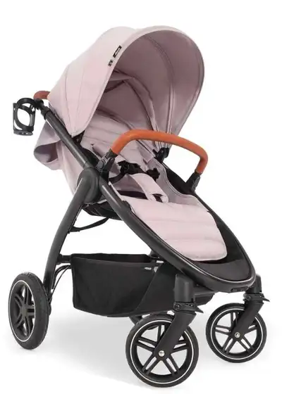 Used Hauck Uptown Deluxe Folding Stroller (handle is abit loose), View more