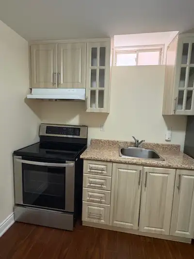 - New legal basement - Separate entrance - 1 bedroom, living room, bathroom, laundry room, dining ar...