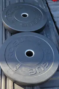Rogue bumper plates black oxide bar weight tree