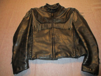 Harley Davidson Ladies Willie G Leather Jacket Size XL