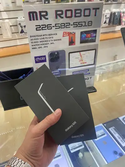 Galaxy S25 – 128GB – Silver – Open Box Powerhouse at Mr Robot Get next-gen speed and camera quality...