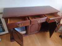 Old fashion buffet credenza (cabinet)