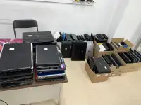 More than 100 laptops for parts