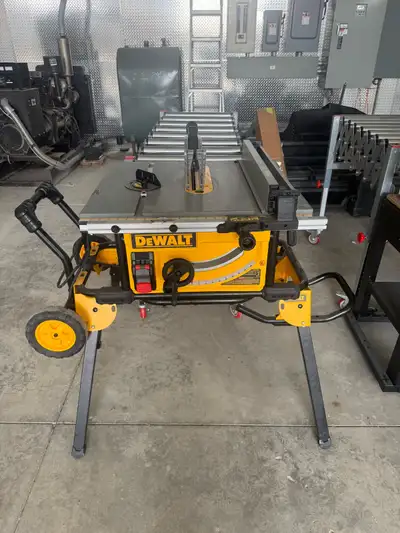 Dewalt 10” table saw, View more